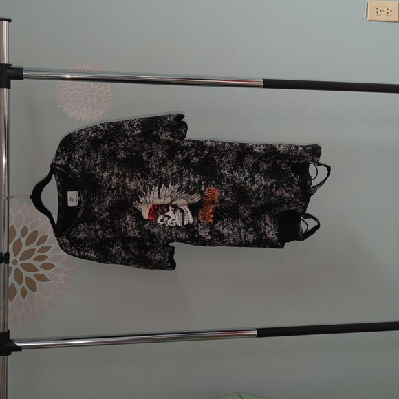 Quarter sleeve dress small sixth June Paris black - Picture 1 of 5